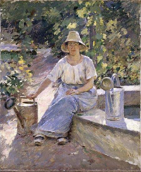 Theodore Robinson The Watering Pots